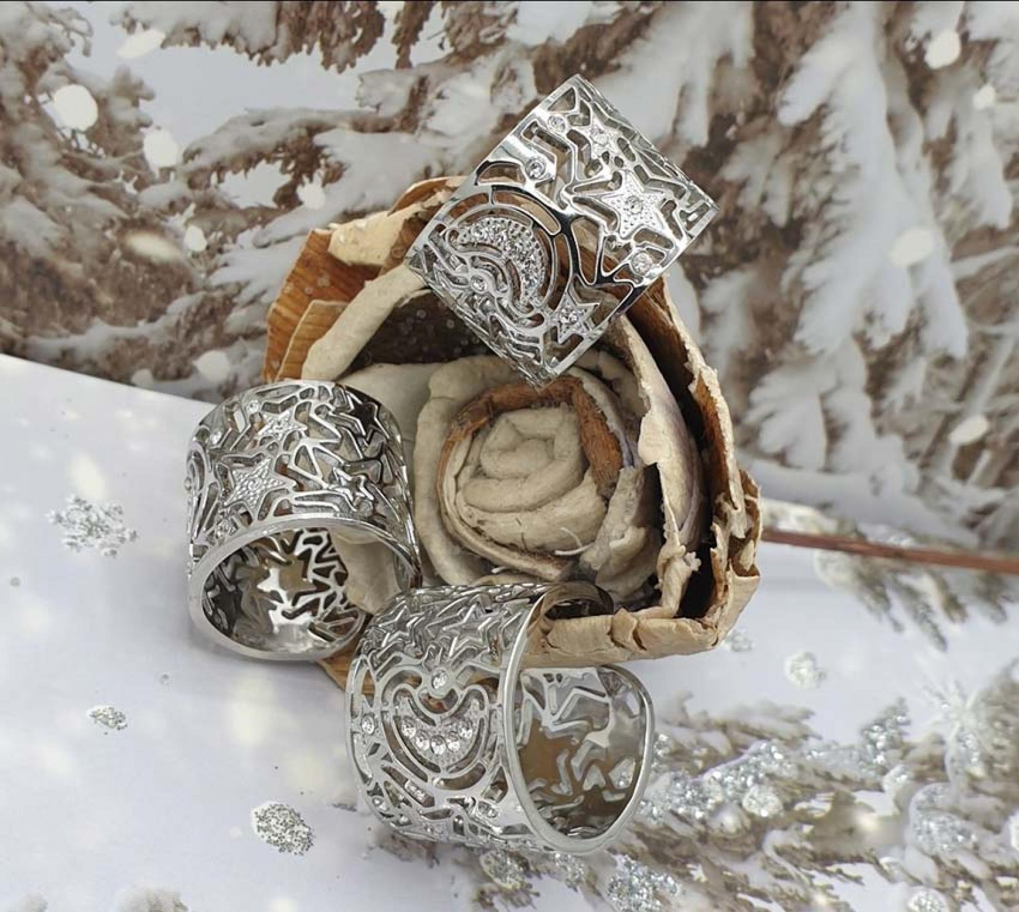 Set 3 Anelli A Fascia Regolabili Kakonia - Larghezze 6/10/15 Mm - Acciaio Inox - Unisex - Foto 8