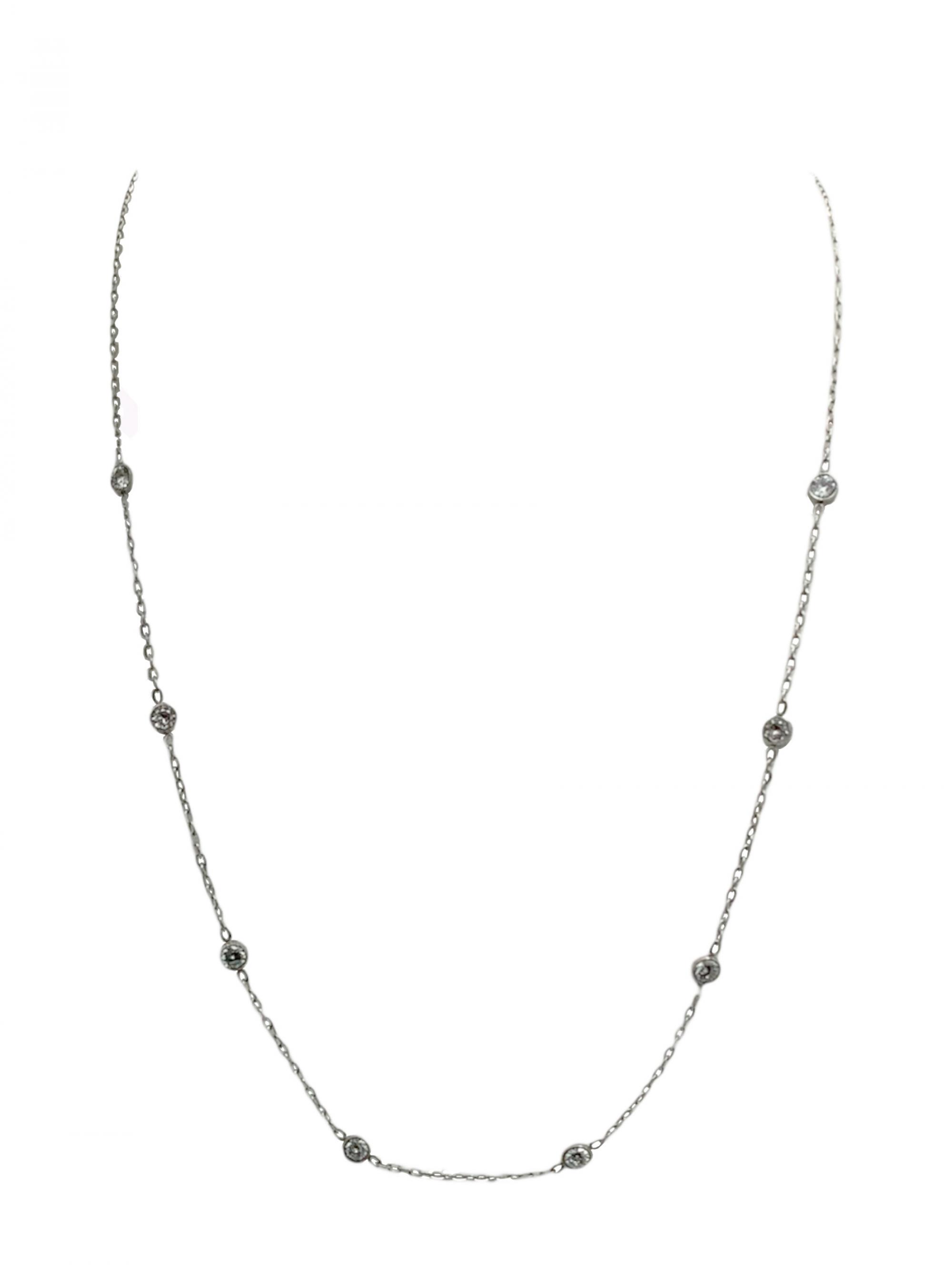 Breil Stones TJ2063 Collana Donna In Acciaio – Colore Argento, Regolabile 40-45 Cm, Chiusura A Moschettone